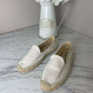 Soludos white espadrilles